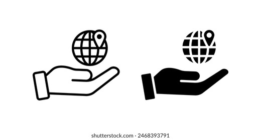 World icon set. for mobile concept and web design. vector illustration