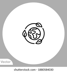 World icon sign vector,Symbol, logo illustration for web and mobile