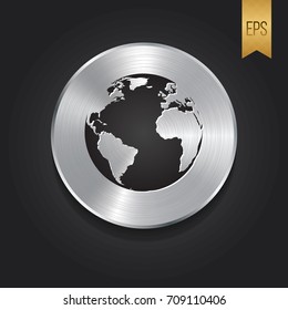 World Icon Symbol Vector Graphic Illustration