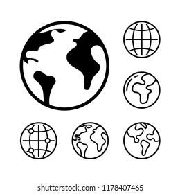 World icon templates