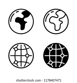 World icon templates