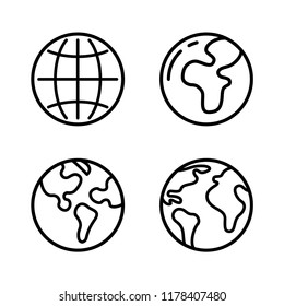 World icon templates