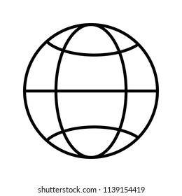 World Icon Vector