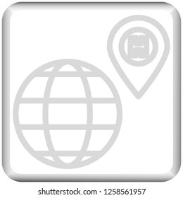 world icon vector