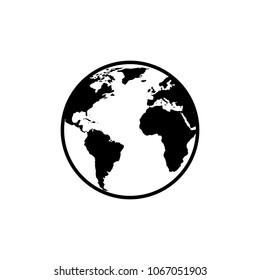 World Icon Vector. Earth Icon Vector. Globe icon vector. Browser sign