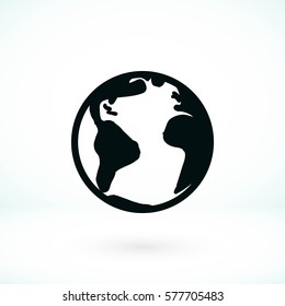 World Icon vector, Vector EPS 10 illustration style