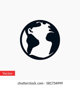 World Icon vector, Vector EPS 10 illustration style