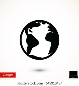 World Icon vector, Vector EPS 10 illustration style