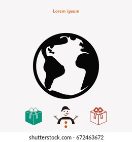 World Icon vector, Vector EPS 10 illustration style