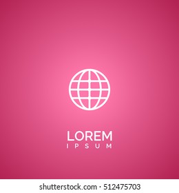 world icon. vector illustration