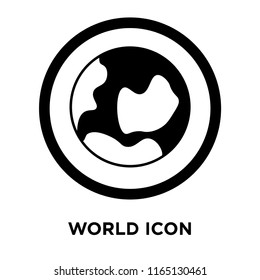 World icon vector isolated on white background, World transparent sign , navigation symbols