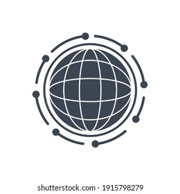World icon. web, browsing, internet icon. globe icon. home internet, website, mail address icon.