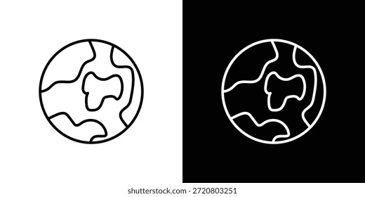 Iconos del mundo Iconos del mundo Iconos del Vector del Diseño gráfico Eps10.