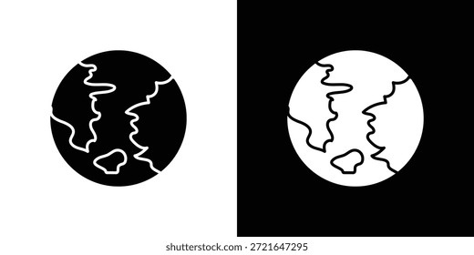 World icons. Vector Template Illustration Symbol Pixels Perfect