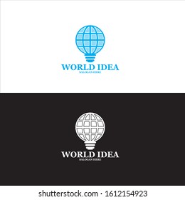 World Idea Logo in Vector