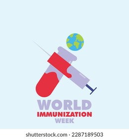 WORLD IMMUNIZATION WEEK DESIGN CAMPAIGN