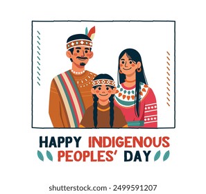 World Indigenous Peoples’ Day illustration