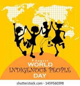 World Indigenous People Day, poster