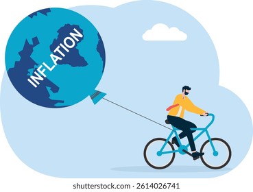World inflation bubble. Demand and supply are in equilibrium. Interest rate hike of the central bank. Risks of the global economy.

