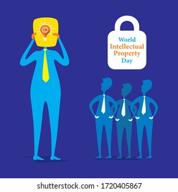 World Intellectual Property Day Vector Illustration