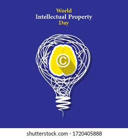 World Intellectual Property Day Vector Illustration
