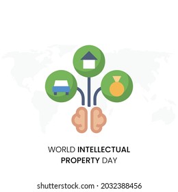 World Intellectual Property Day, Vector illustration design.


