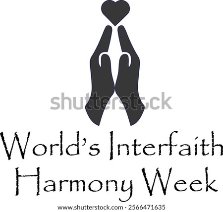 World Interfaith harmony week icon- festival 