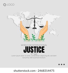 World International Justice Day, observed on July 17th, highlights the importance of promoting justice