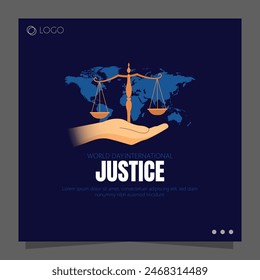 World International Justice Day, observed on July 17th, highlights the importance of promoting justice