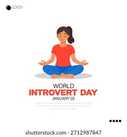 O Dia Mundial do Introvertido, celebrado em 2 de janeiro, celebra os introvertidos.