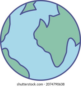 World Isolated Vector icon which can easily modify or edit

