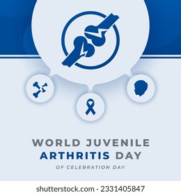 World Juvenile Arthritis Day Celebration Vector Design Illustration for Background, Poster, Banner, Advertising, Greeting Card