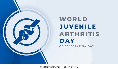 World Juvenile Arthritis Day Celebration Vector Design Illustration for Background, Poster, Banner, Advertising, Greeting Card