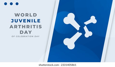 World Juvenile Arthritis Day Celebration Vector Design Illustration for Background, Poster, Banner, Advertising, Greeting Card