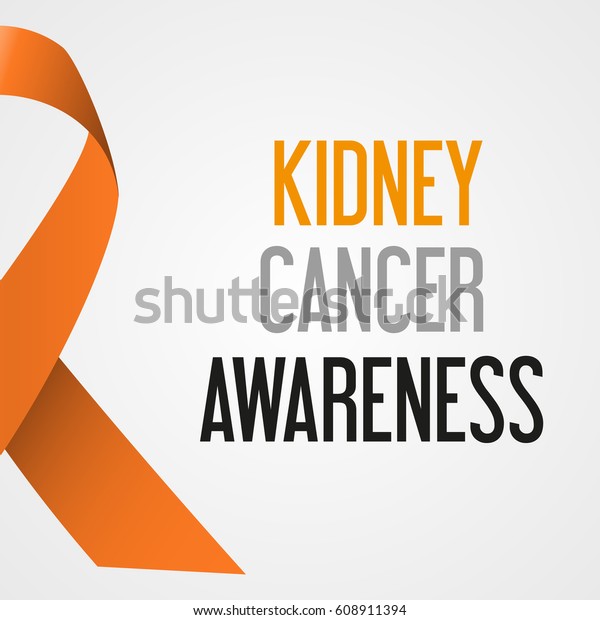 World Kidney Cancer Day Awareness Poster Stock Vector (Royalty Free ...