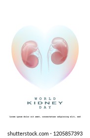 World kidney day poster​
