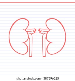 World kidney day vector illustration