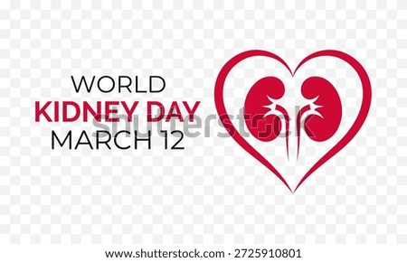 World Kidney Day Vector illustration. Hospital kidney care doctors with stethoscopes, leading the fight against kidney diseases. Banner poster, flyer and background design template.