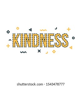 World kindeness day design illustration