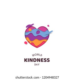 World kindness day design template. Vector eps 10