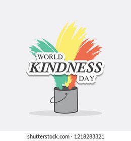 World Kindness Day design Template. vector eps10