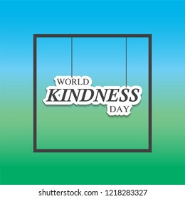 World Kindness Day design Template. vector eps10