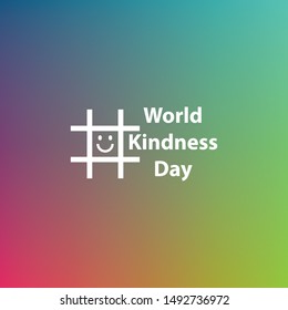 World kindness day design template