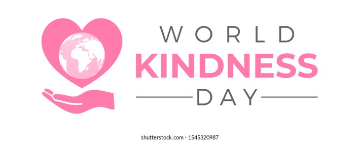 World Kindness  Day Isolated Icon Logo