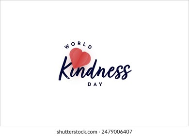 World kindness day logo design