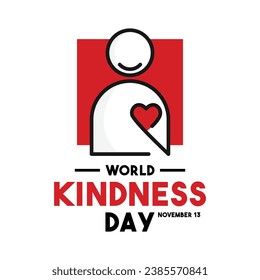 World Kindness Day. November 13. Eps 10.