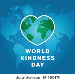 World Kindness Day Template Design. Vector Eps 10