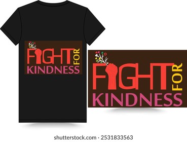 World Kindness Day ,T-shirt design. Stylish typography and vector illustration hand art for t-shirt background. 13 November. vector