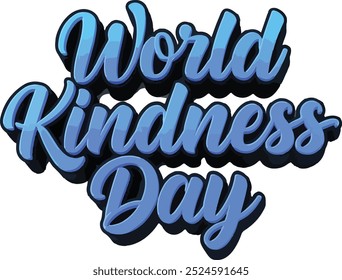 World Kindness Day vector art illustration