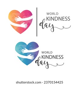 World Kindness Day, vector, icon.